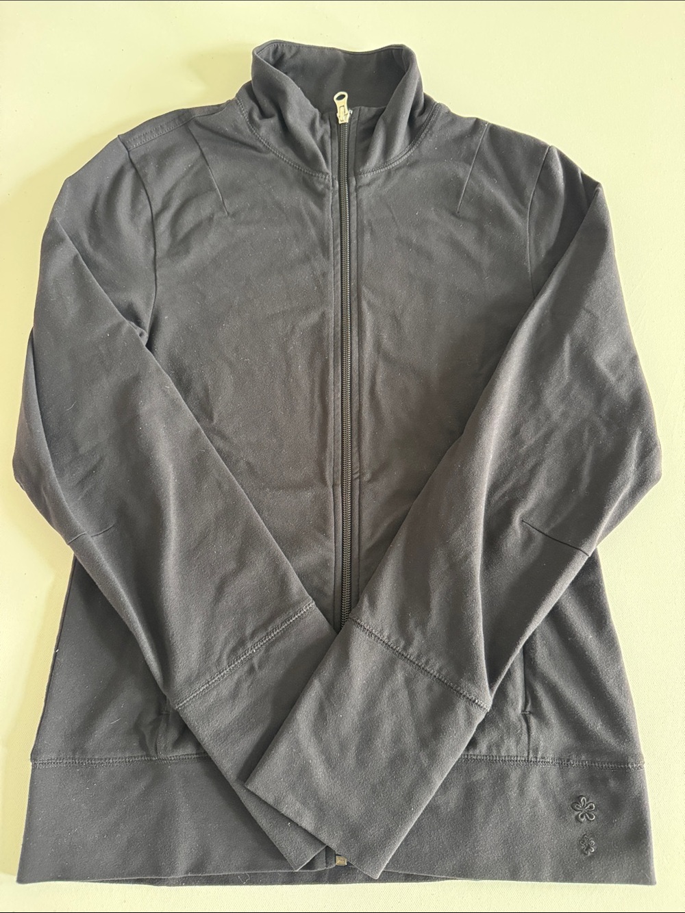 Tuff Athletics Black Full-Zip Athletic Jacket